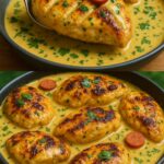 Blancs de Poulet au Miel, Moutarde de Dijon et Ail